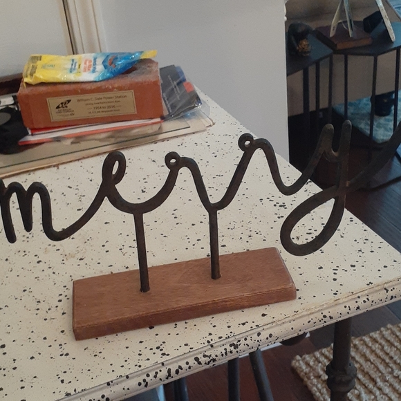 Mud Pie Other - Merry Sign